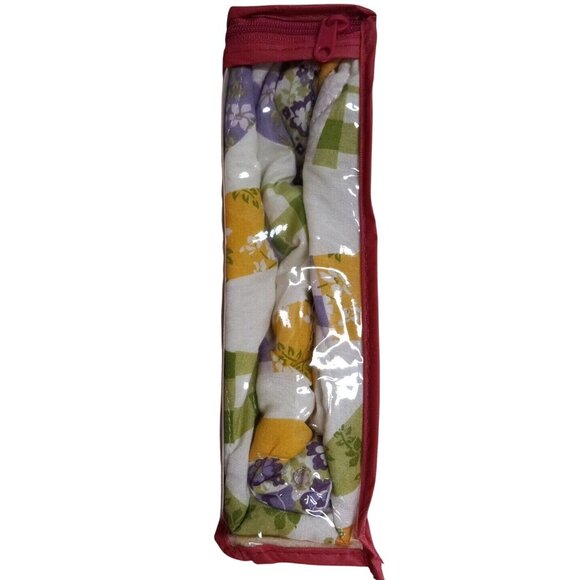 Better Homes & Gardens Pillow Sham Double Wedding Ring Standard 20" x 28" Floral - Picture 4 of 8